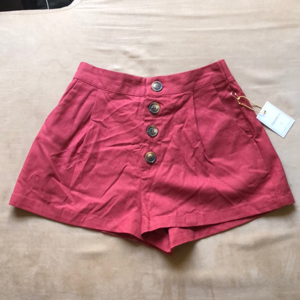 High waisted shorts